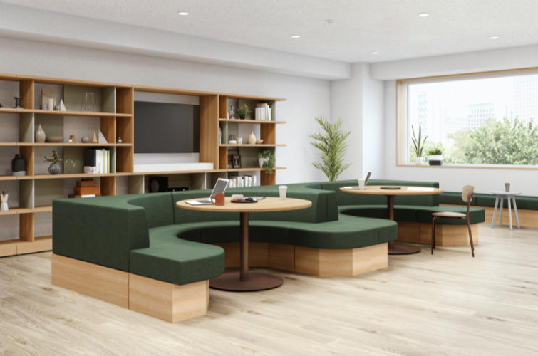 オフィス家具ブランド「DAYS OFFICE」から、ラウンジ用モジュール